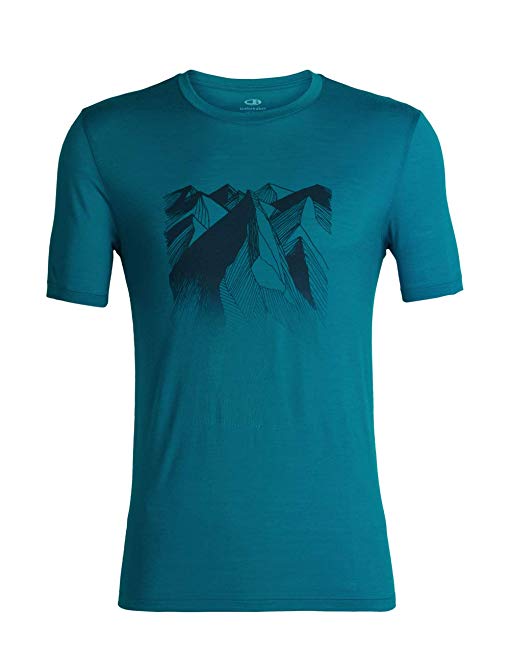Icebreaker Merino Tech Lite T-Shirt W/Graphic, Zealand Merino Wool