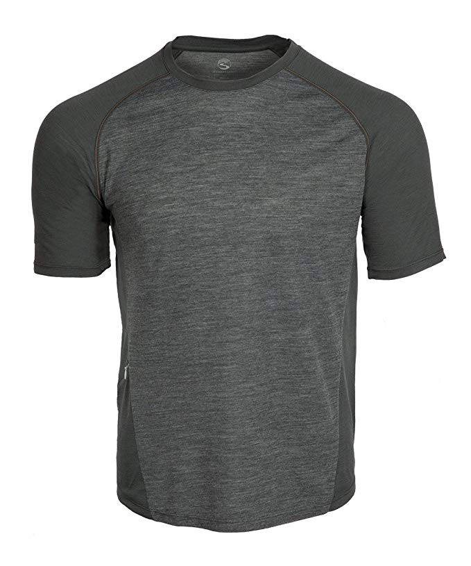 Showers Pass Lightweight Breathable Men's Apex Merino Wool Short Sleeve Tech T-Shirt