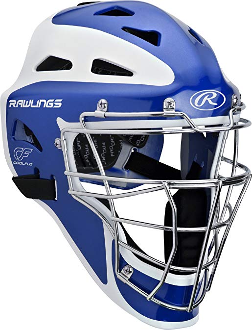 Rawlings Adult Pro Preferred Hockey Style Catcher's Helmet, 7 1/8-7 3/4