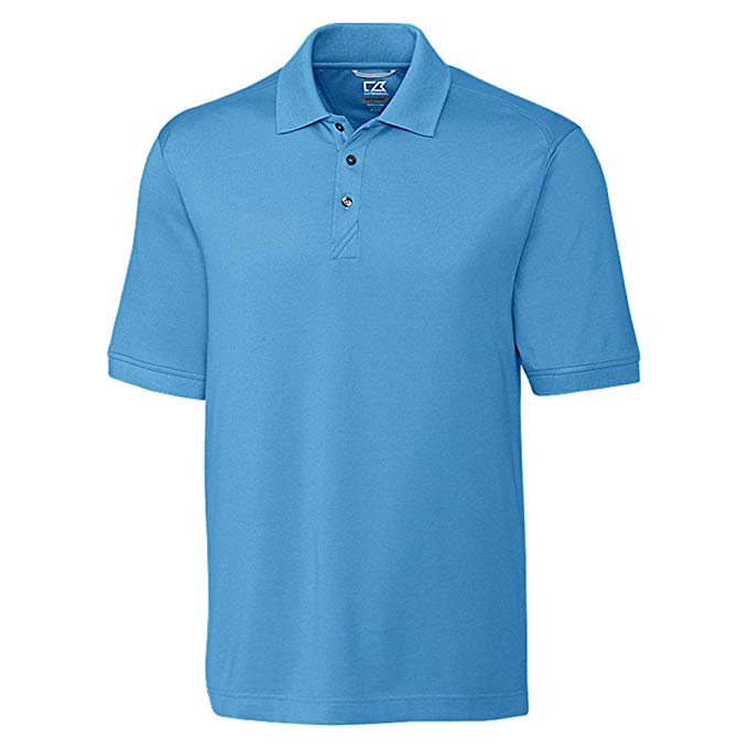 Cutter & Buck Men's 35+UPF, Short Sleeve Cotton+ Advantage Polo Shirt