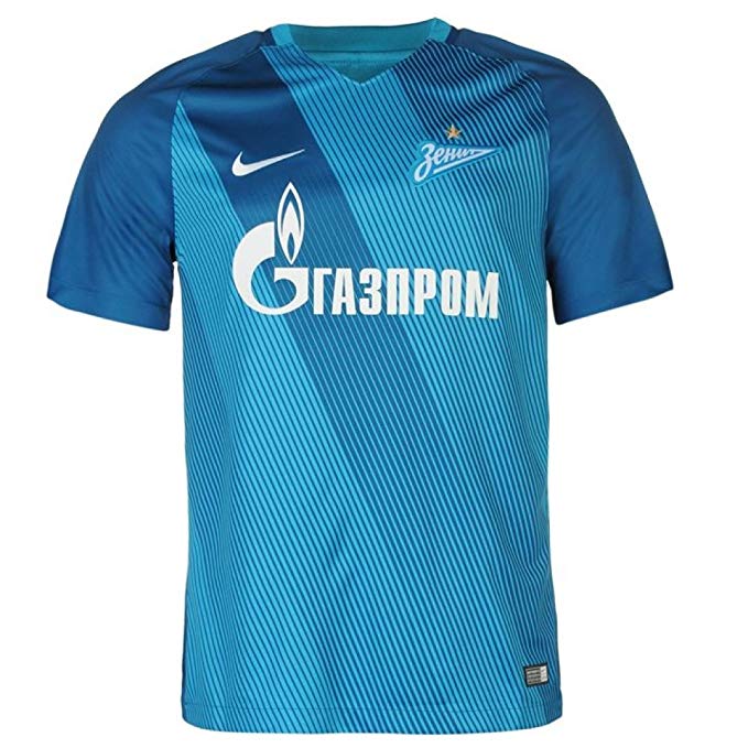 Nike Mens FC Zenit Stadium Jersey-LASER BLUE