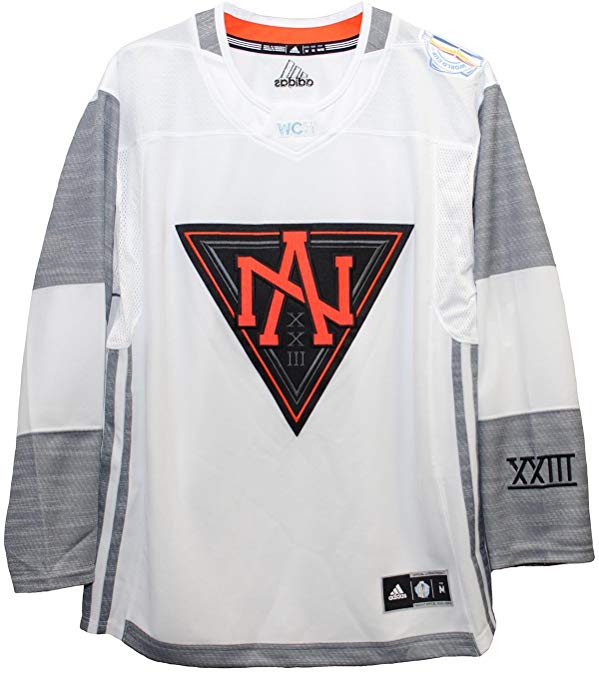 Men's North America White 2016 World Cup of Hockey Premier Blank Jersey by Adidas