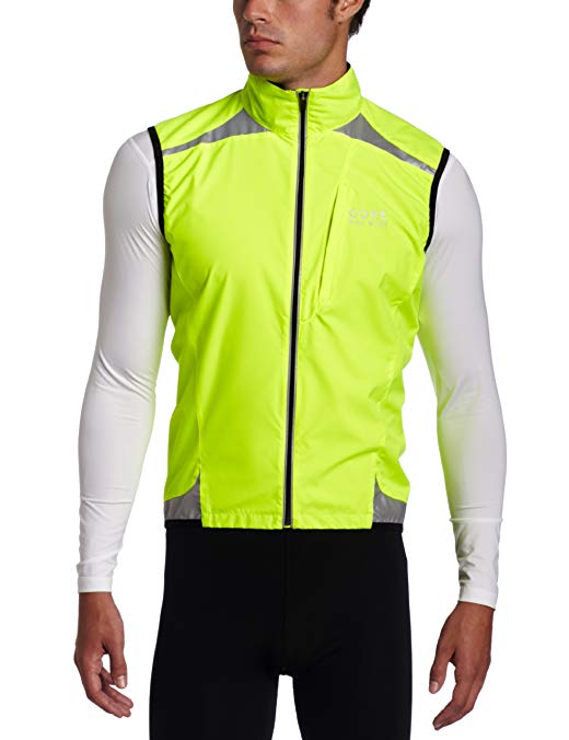 Gore Bike Wear Men VISIBILITY WINDSTOPPER Active Shell Vest, VWVIST
