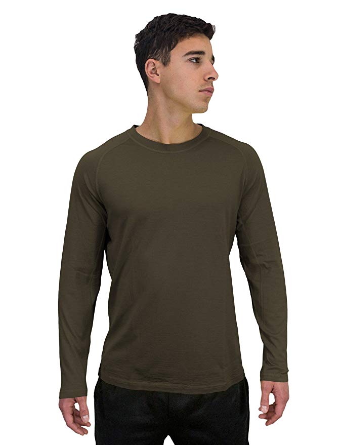 Woolx Men's Essential Tee - Lightweight Merino Wool Shirt For Men