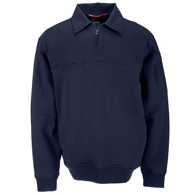 5.11 Tactical #72321 Job Shirt with Canvas Detail (Fire Navy)