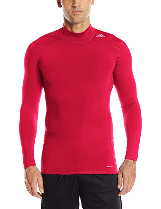 adidas Mens Training Techfit Baselayer Mockneck