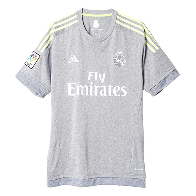 adidas Mens Real Madrid Away Replica Soccer Jersey