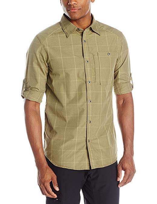 Merrell Men's Sarawan Long Sleeve Shirt, Boa, Large