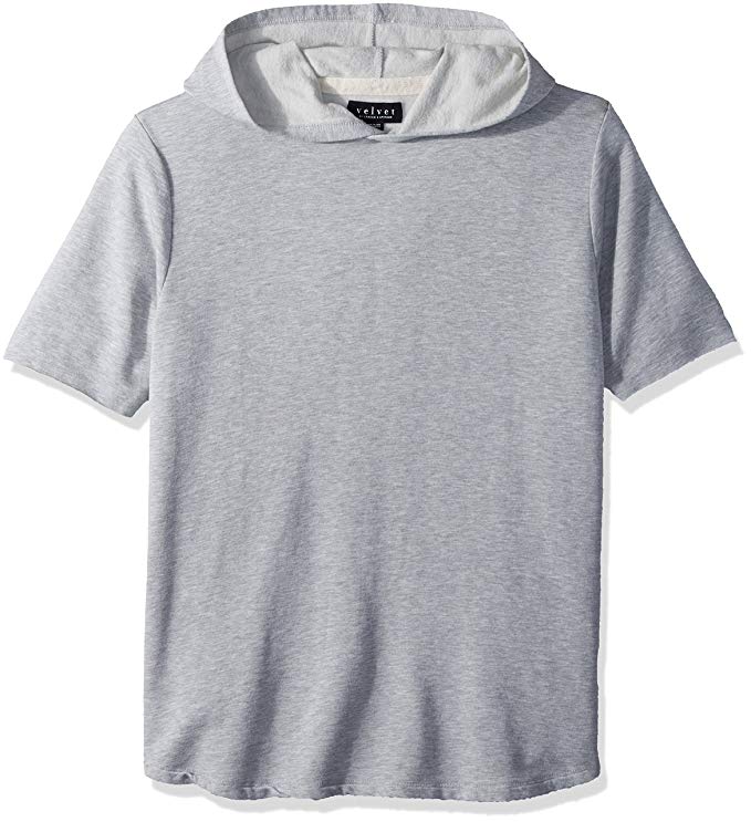 Velvet by Graham & Spencer Men's Kash Cut Off Hoodie