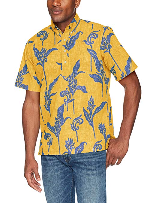 Reyn Spooner Men's Spooner Kloth Classic Fit Pullover Hawaiian Shirt