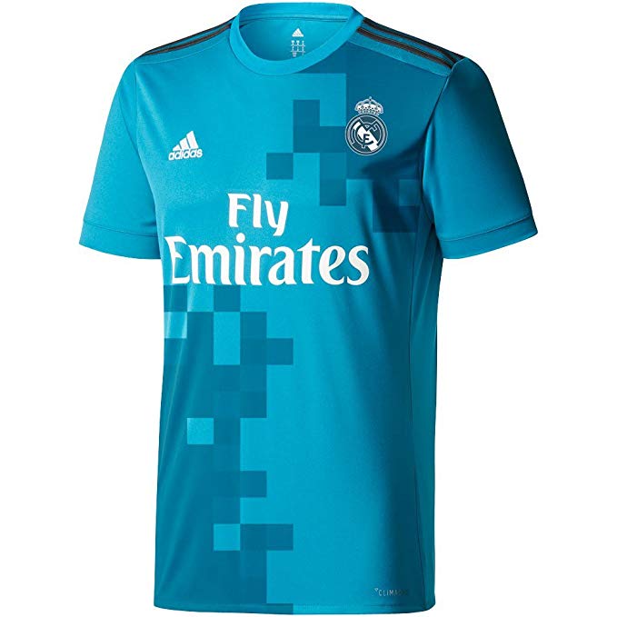 adidas Mens Real Madrid 17/18 3Rd Replica Jersey
