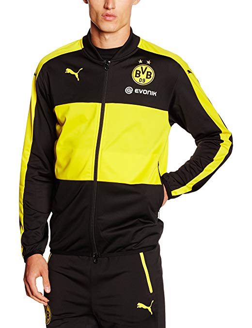 PUMA 2016-2017 Borussia Dortmund Poly Jacket (Black)