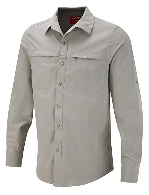 Craghoppers Men's Nosilife Stretch Long Sleeve Shirt