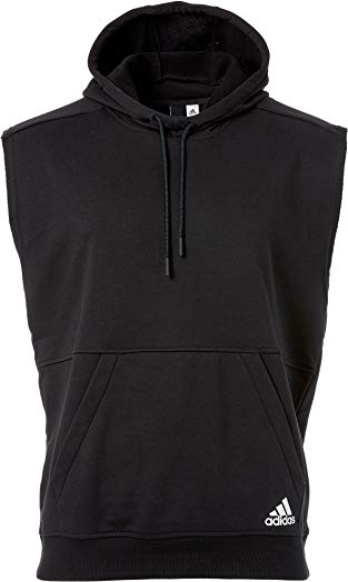 adidas Men's Essentials French Terry Sleeveless Hoodie